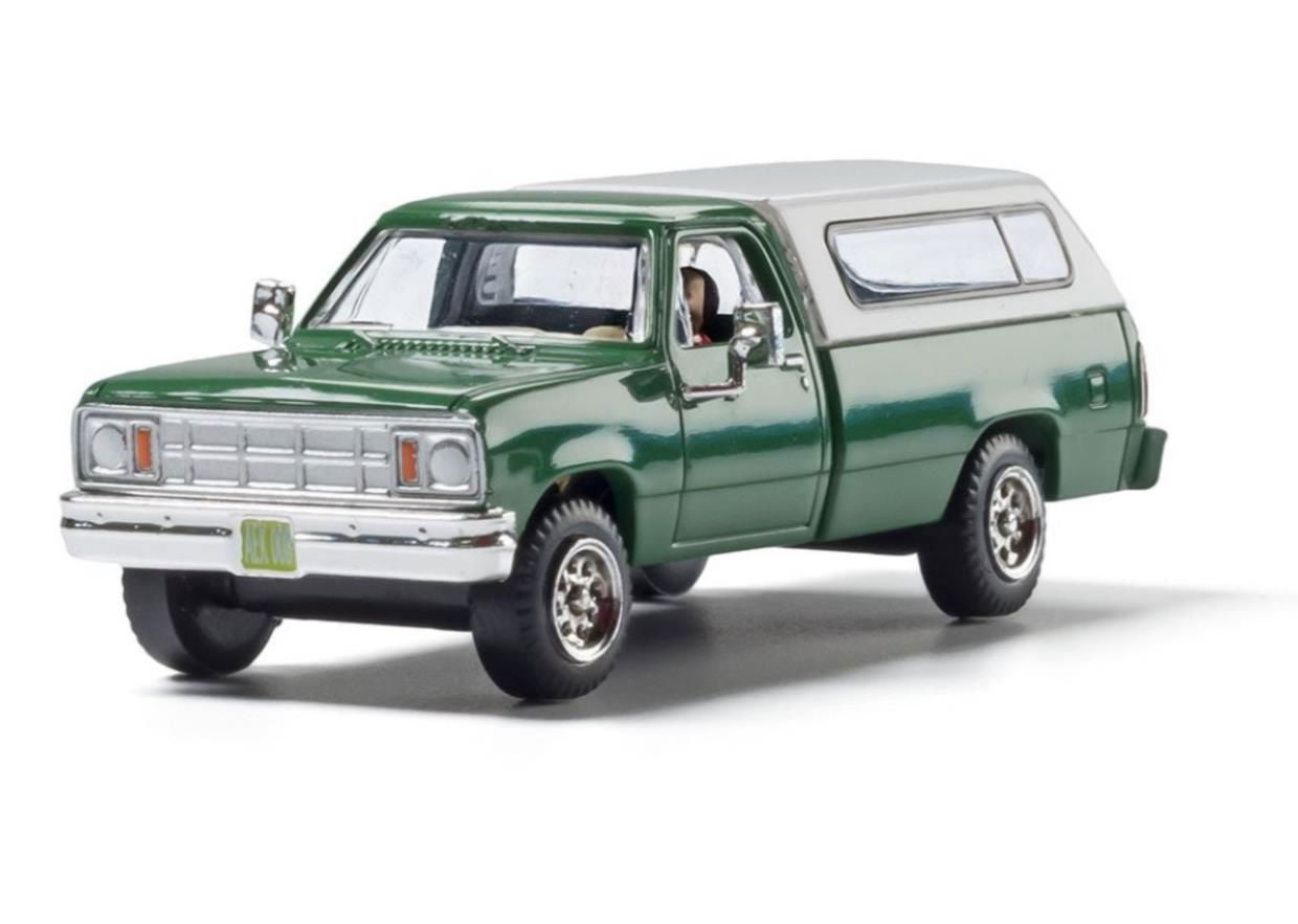 Woodland Scenics 1/87 HO Scale CAMPER SHELL TRUCK Modern Era Vehicle AutoScenes - ModelsPower