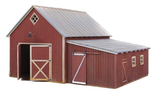 WALTHERS Cornerstone 1/87 HO Scale CHICKEN COOP AND SHEDS farm building 933-3346 - ModelsPower