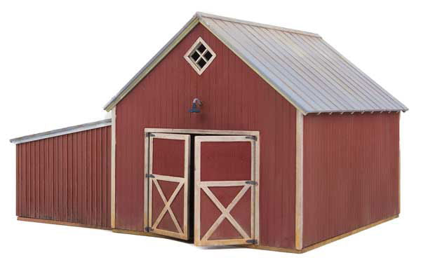 WALTHERS Cornerstone 1/87 HO Scale CHICKEN COOP AND SHEDS farm building 933-3346 - ModelsPower