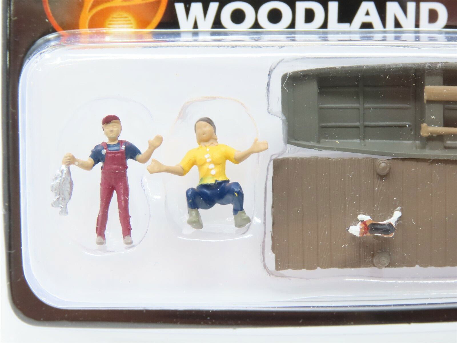 Woodland Scenics 1/87 HO Scale FAMILY FISHING 5 pcs Figures Scenic Accents A1923 - ModelsPower