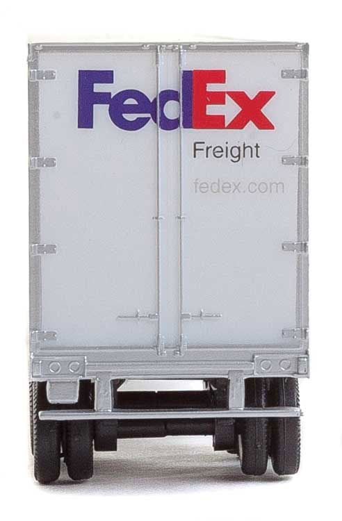 Walthers SceneMaster 1/87 HO Scale FedEx Freight 53' Stoughton Trailer 2-Pack - ModelsPower