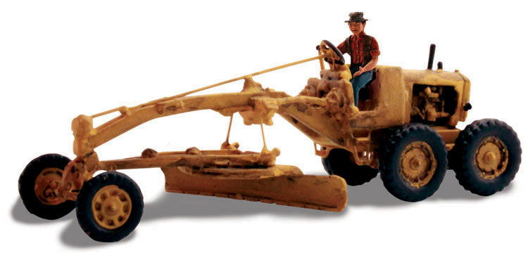 Woodland Scenics 1/87 HO Scale GRADY'S GRADER heavy equipment AutoScenes AS5560 - ModelsPower