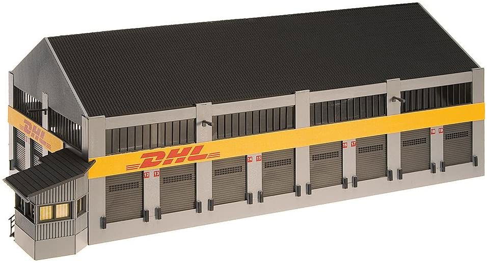 Faller 1/87 HO Scale Model DHL Freight House Logistics Center -19 Doors & Office - ModelsPower