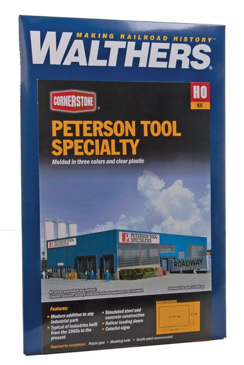 WALTHERS Cornerstone 933-3091 1/87 HO Scale PETERSON TOOL SPECIALTIES model kit - ModelsPower