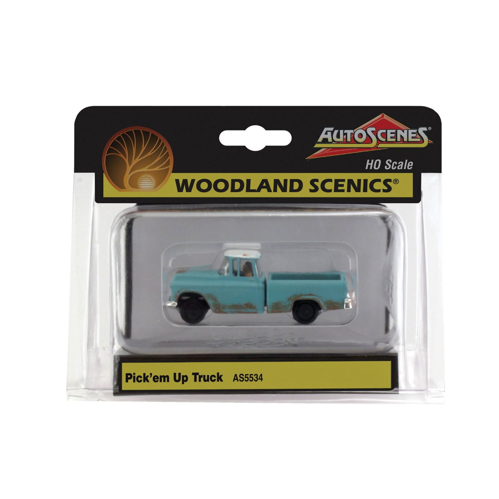 Woodland Scenics 1/87 HO Scale PICK'EM UP TRUCK AutoScenes AS5534 rusty truck - ModelsPower