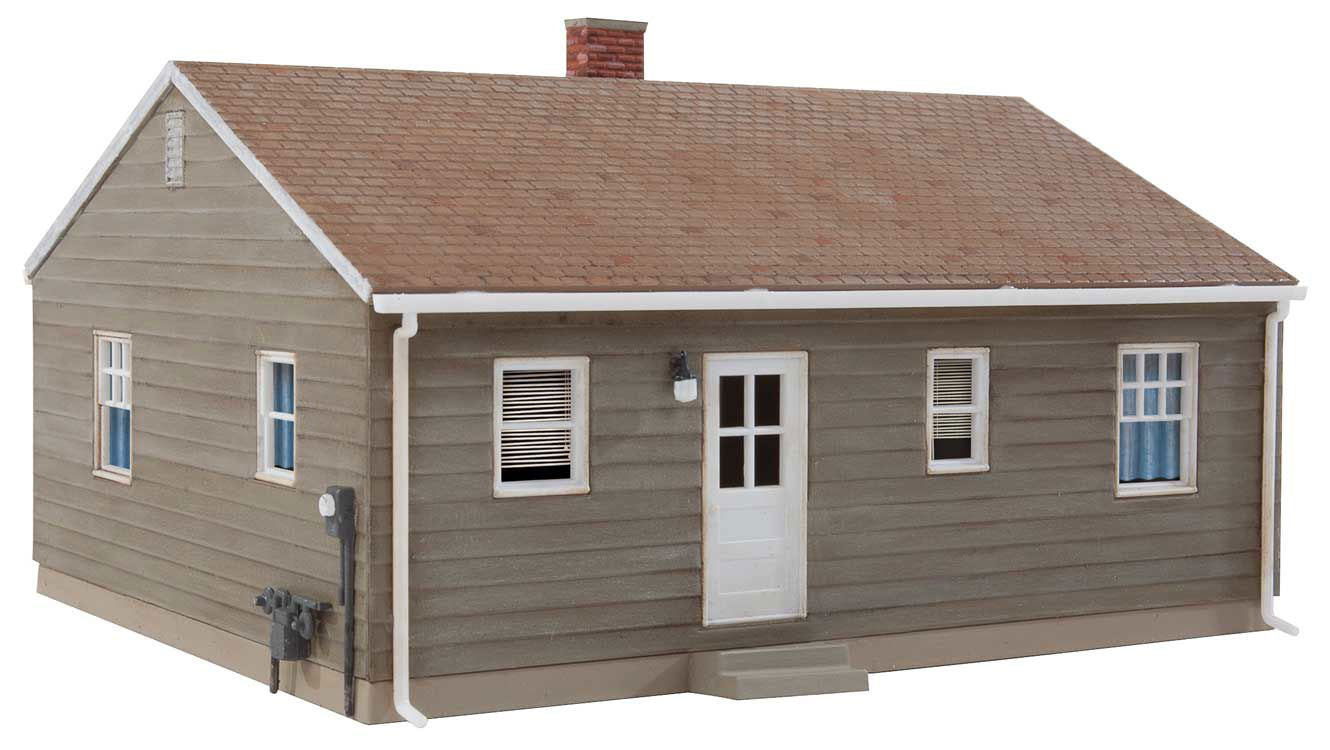 WALTHERS Cornerstone 9334152 1/87 HO Scale POSTWAR PREFAB HOUSE KIT neighborhood - ModelsPower