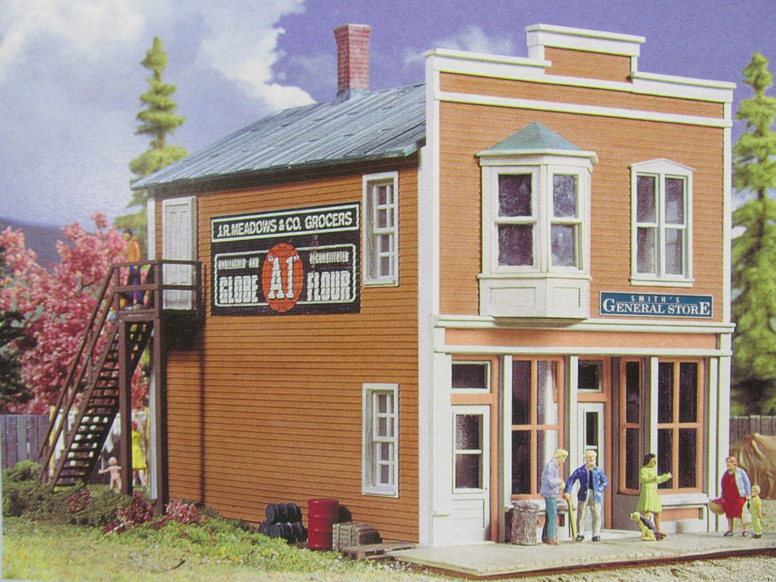 WALTHERS Cornerstone 933-3653 1/87 HO Scale SMITH'S GENERAL STORE Structure Kit - ModelsPower