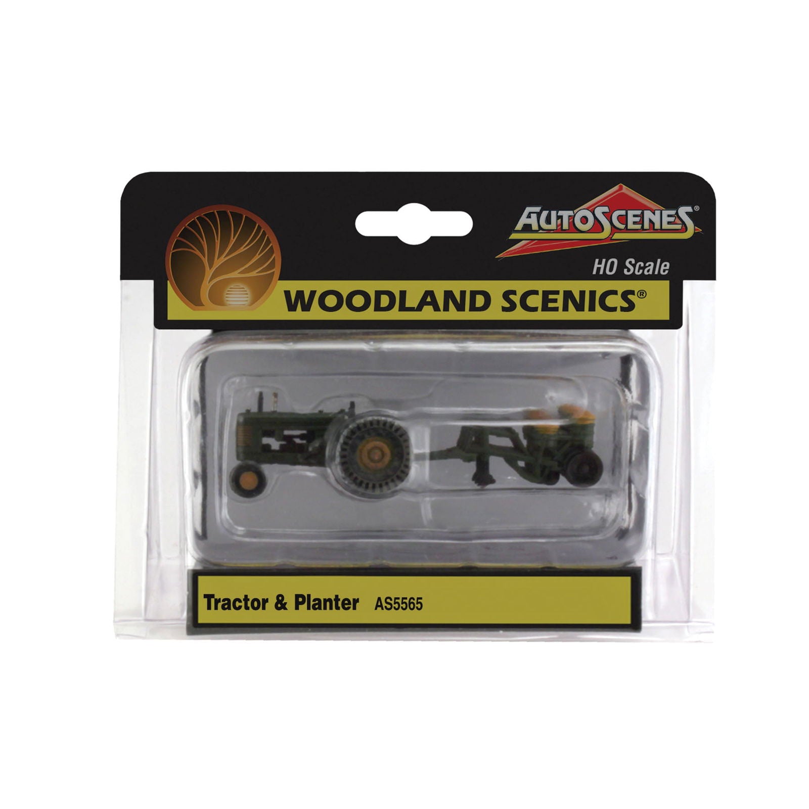 Woodland Scenics 1/87 HO Scale TRACTOR & PLANTER farm equipment AutoScenesAS5565 - ModelsPower