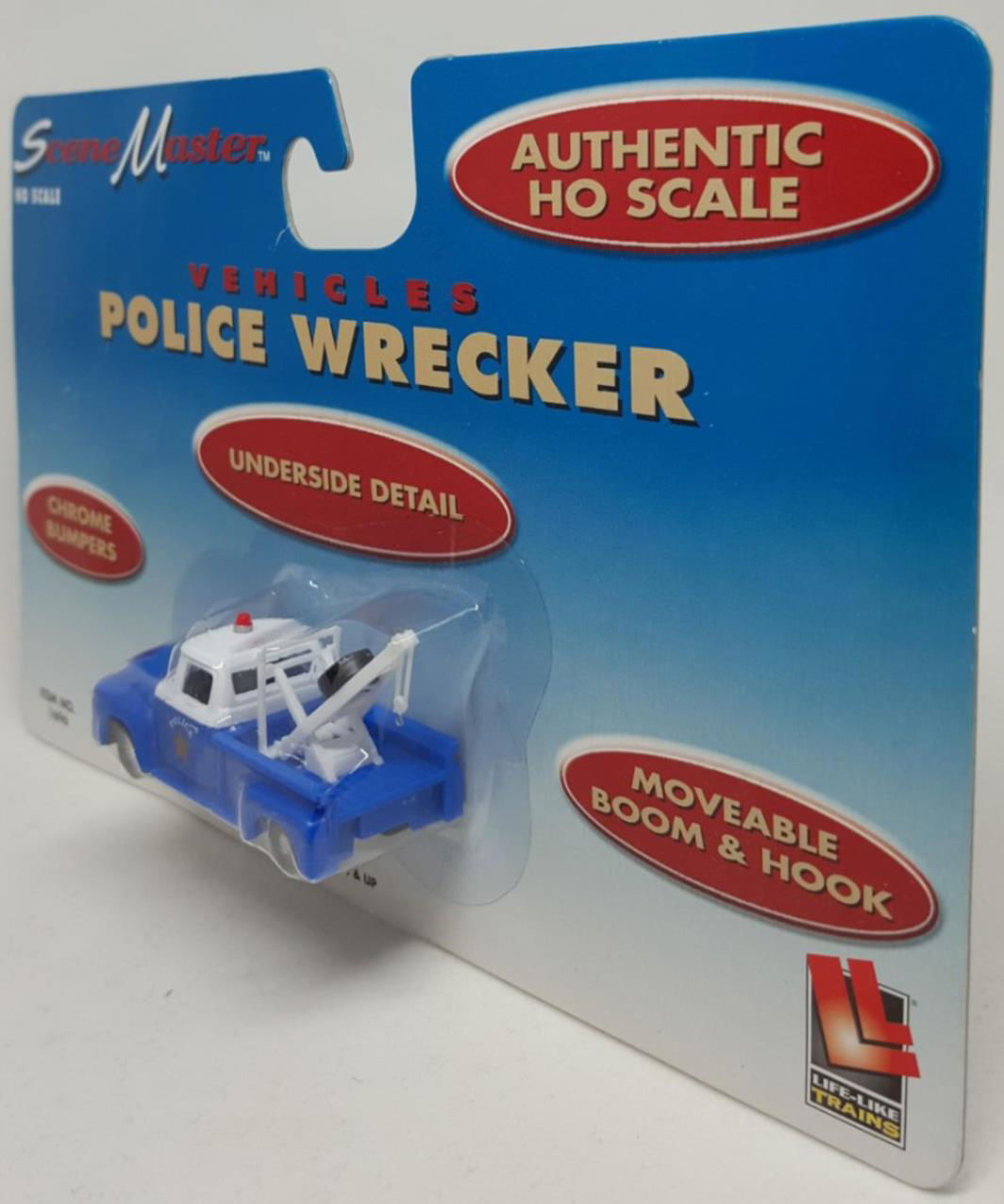 WALTHERS LIFELIKE 1696 1/87 HO SceneMaster Vintage 50's POLICE WRECKER Tow Truck - ModelsPower