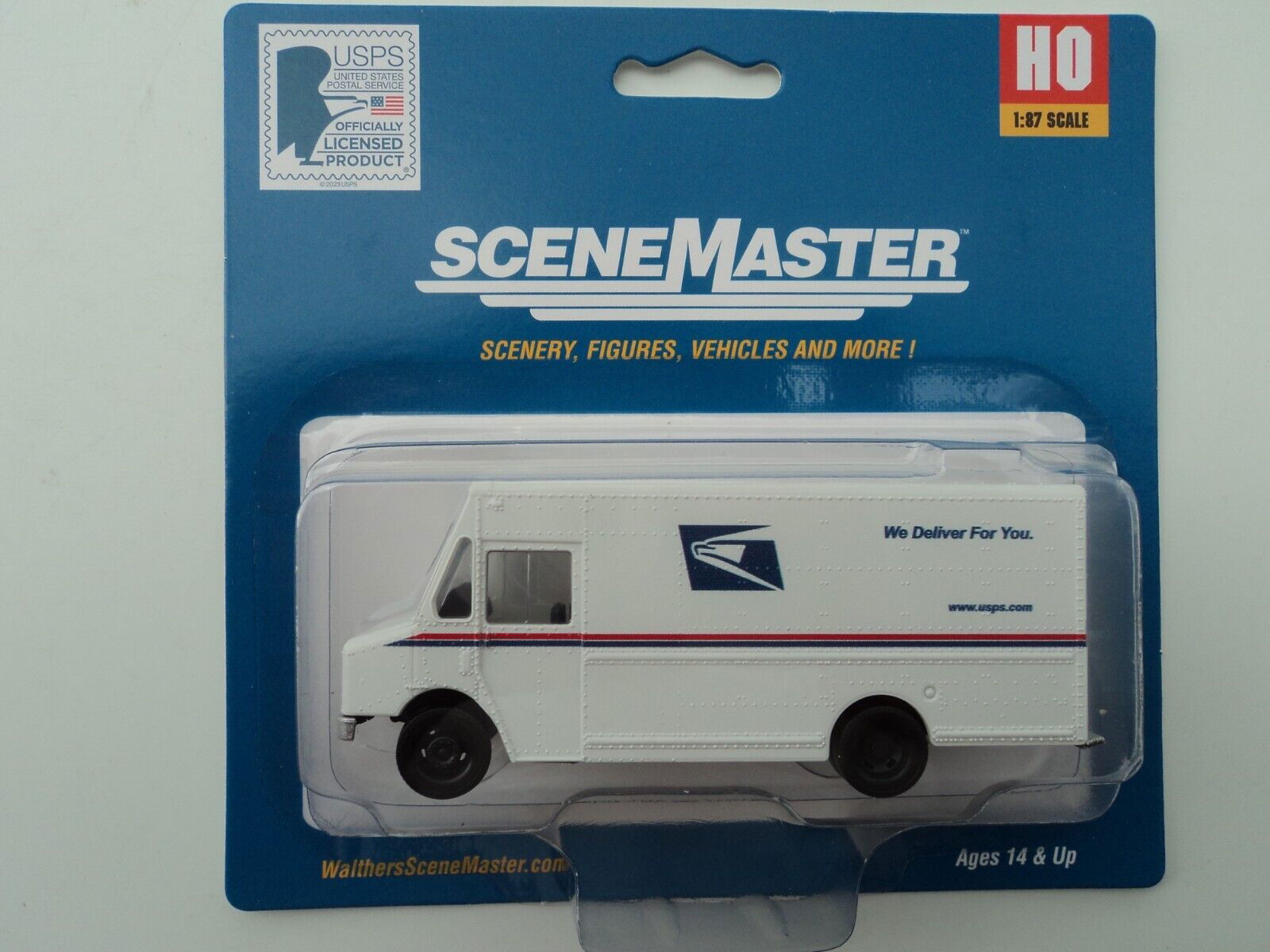 Walthers SceneMaster HO 1/87 Morgan Olson Route Star Van USPS 2-T Delivery Truck - ModelsPower