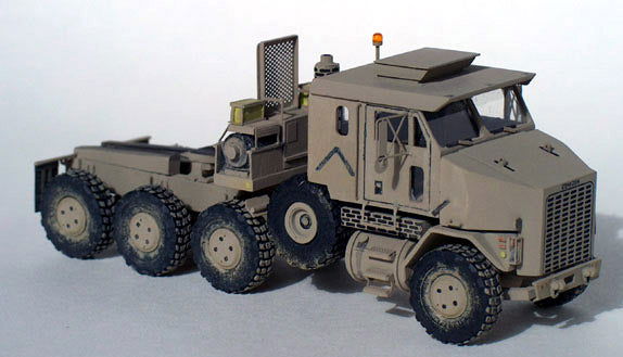 Trident Military HO 1/87 Oshkosh M1070 Heavy Equipment Transporter 4-Axle Truck - ModelsPower