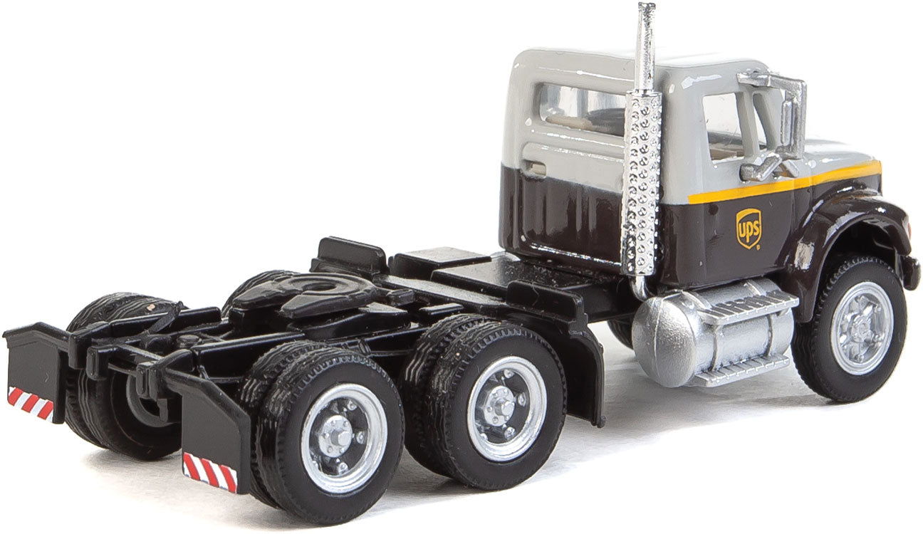 Walthers HO 1/87 UPS Freight International 4900 Dual-Axle Semi Tractor Diecast - ModelsPower