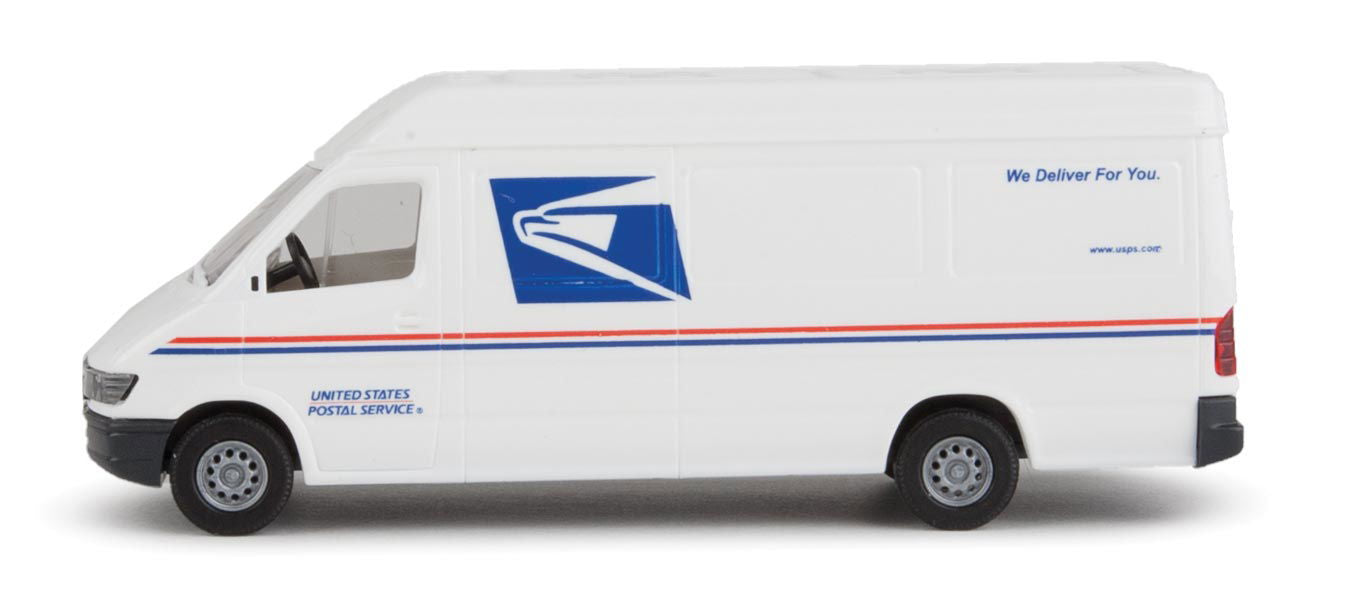 Walthers SceneMaster HO 1/87 USPS DELIVERY VAN United States Postal Service NEW! - ModelsPower