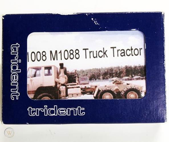 Trident Military HO 1/87 US Army M1088 5-Ton 3-Axle 6x6 Semi-Tractor MTV Trucks - ModelsPower