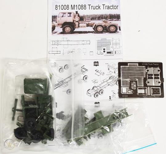 Trident Military HO 1/87 US Army M1088 5-Ton 3-Axle 6x6 Semi-Tractor MTV Trucks - ModelsPower