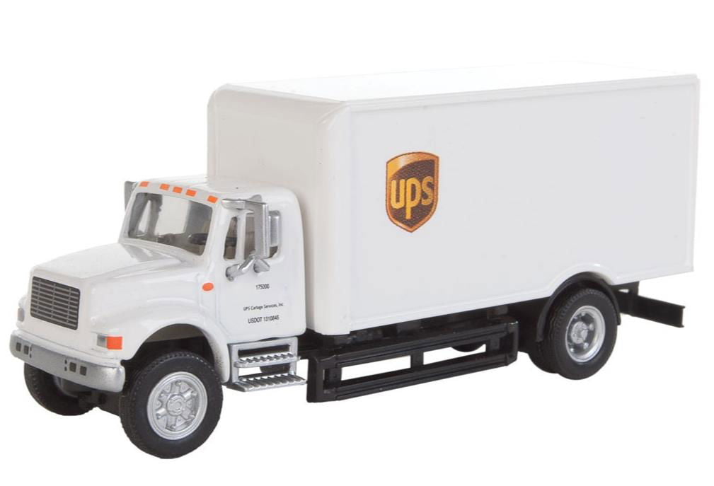 Walthers SceneMaster HO 1/87 United Parcel Service UPS Truck International 4900 - ModelsPower