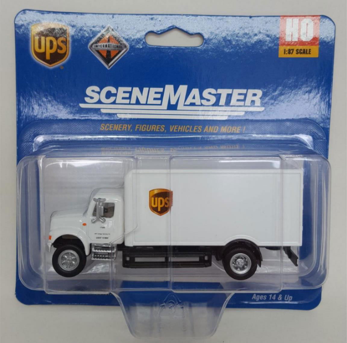 Walthers SceneMaster HO 1/87 United Parcel Service UPS Truck International 4900 - ModelsPower