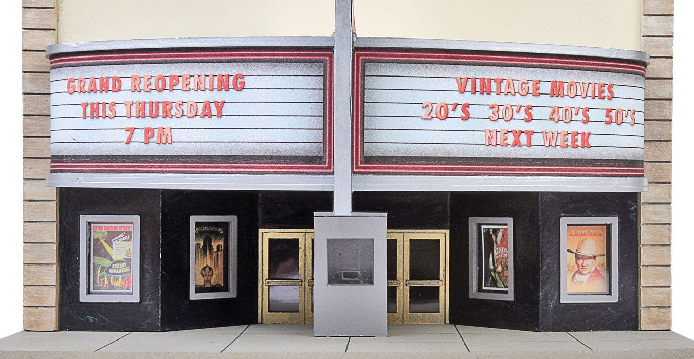 WALTHERS Cornerstone 933-3771 1/87 HO Scale RIVOLI THEATRE KIT w/Art Deco Facade - ModelsPower