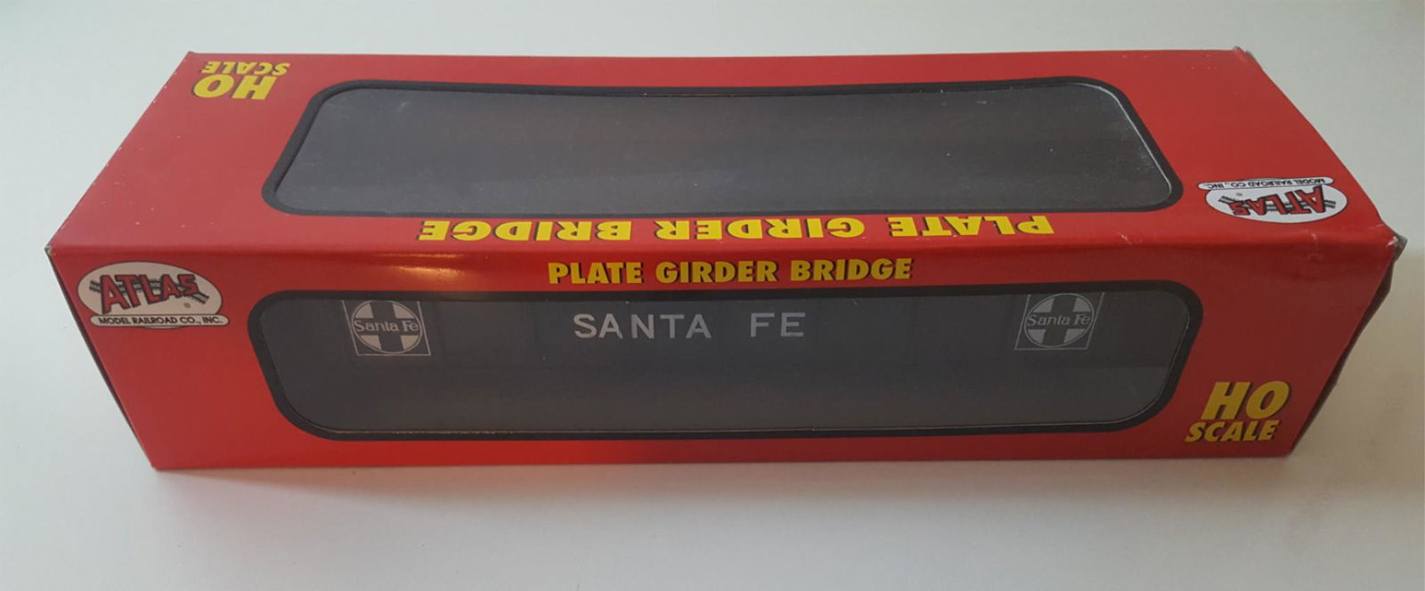 ATLAS 1/87 HO Scale Decorated Plate Girder Bridge w/Code 100 Track #893 SANTA FE - ModelsPower