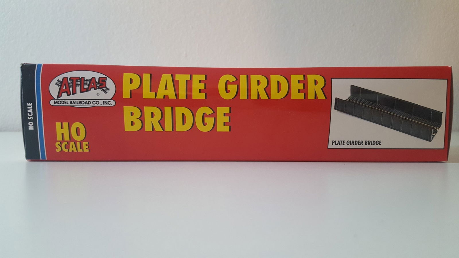 ATLAS 1/87 HO Scale Decorated Plate Girder Bridge w/Code 100 Track #893 SANTA FE - ModelsPower