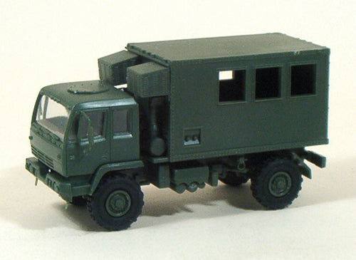 Trident 1/87 HO Military US / NATO M1079 LMTV Mobile Shop Van Tactical Vehicle - ModelsPower