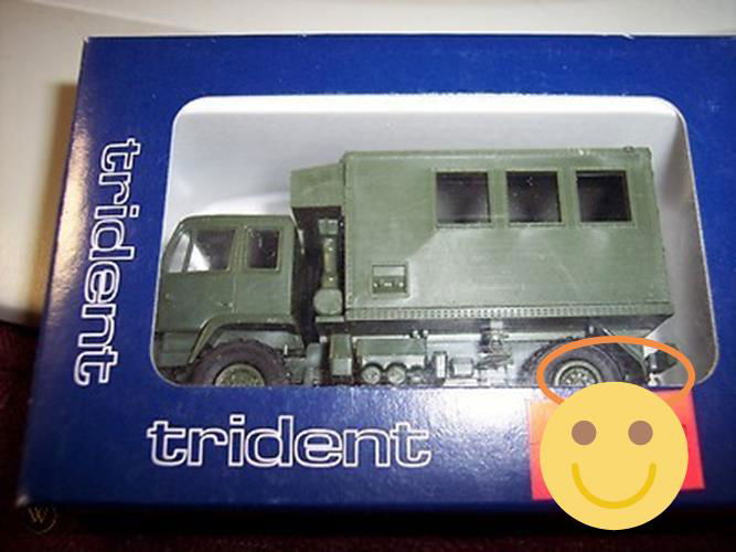 Trident 1/87 HO Military US / NATO M1079 LMTV Mobile Shop Van Tactical Vehicle - ModelsPower