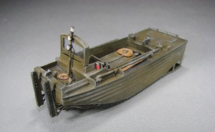 Trident Military HO 1/87 Scale M80 SCHUBBOOT Push/Relapsing Boat Resin Kit 87236 - ModelsPower