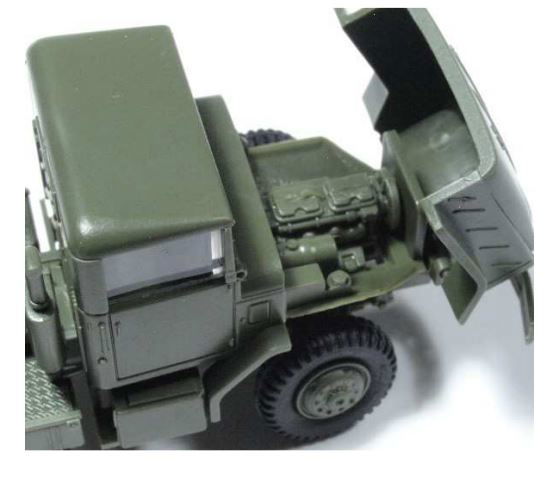 HERPA MiniTanks 1/87 HO Scale Military M931 Semi Tractor w/ Tank Trailer 744492 - ModelsPower