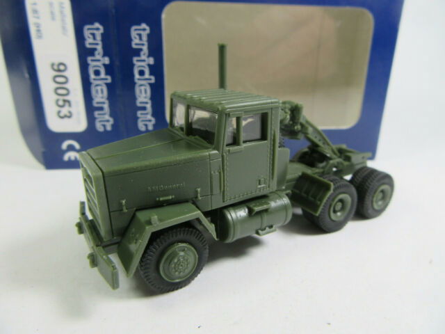 Trident Military HO 90053 US/NATO Heavy Truck M915 3-Axle Wrecker w/ Towing Gear - ModelsPower