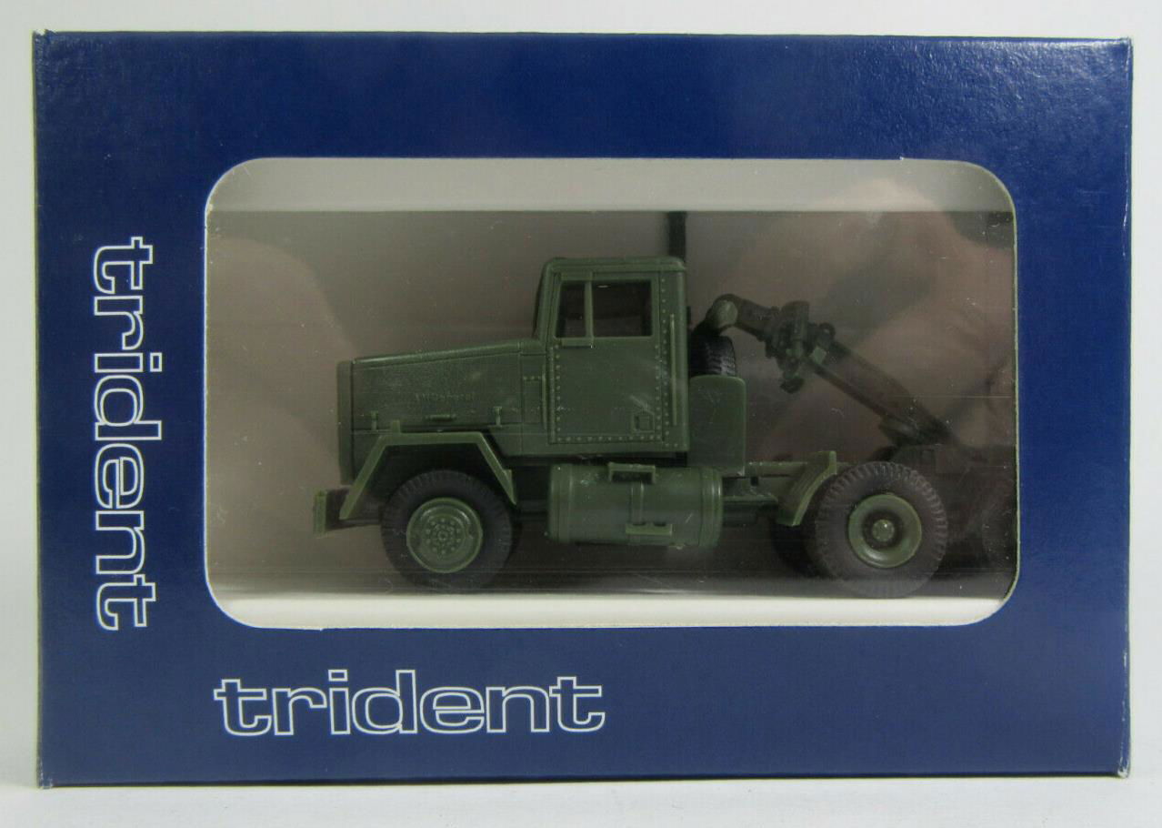 Trident Military HO 90053 US/NATO Heavy Truck M915 3-Axle Wrecker w/ Towing Gear - ModelsPower