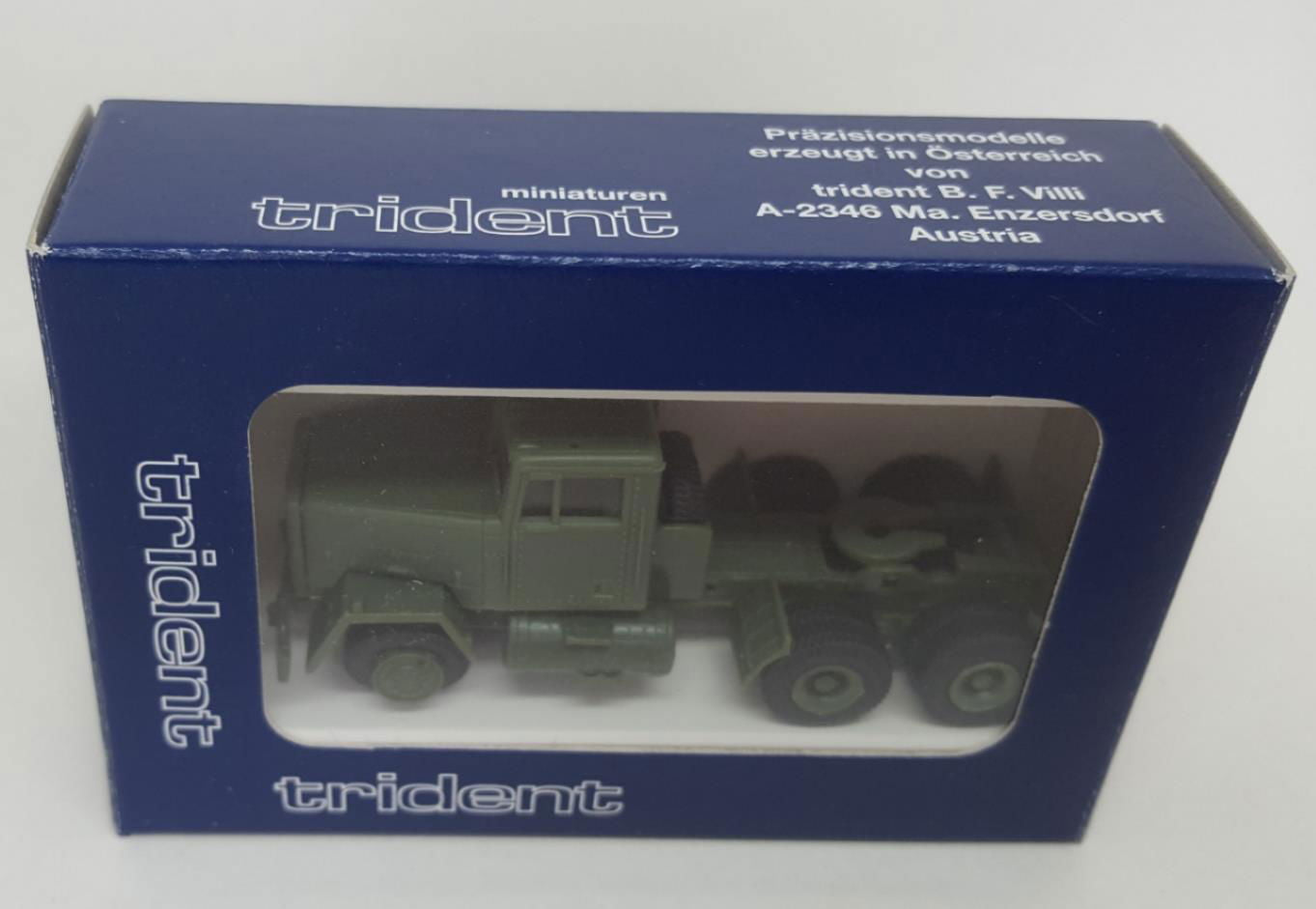 Trident Military HO 90053 US/NATO Heavy Truck M915 3-Axle Wrecker w/ Towing Gear - ModelsPower