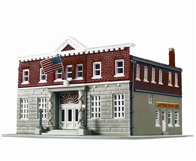 WALTHERS Life-Like 433-7481 N Scale 5TH PRECINCT POLICE STATION KIT +accessories - ModelsPower